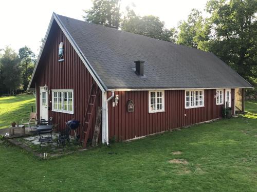 Alvsered Cabin | Explore Sävekulla 207 "Brygghuset" with Private Beach Access