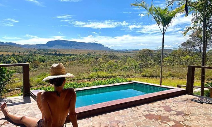 Alto Paraiso de Goias House | Discover Sítio São Chico: 4-Star Paradise with Pool