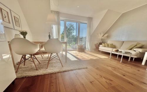 Wardt Apartment | SÜDSEE GLÜCK - Maisonette Deluxe App auf 2 Ebenen - auf der Insel Xanten-Wardt zwischen Südsee-Nordsee