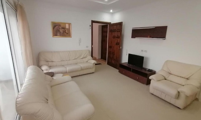 Chott Mariem Apartment | Oceanview S+2 with Climate Control and Pet-Friendly Perks