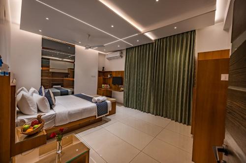 Mysore Resort | Relax at S R Premium Suites with Pool & Hot Tub Amenities