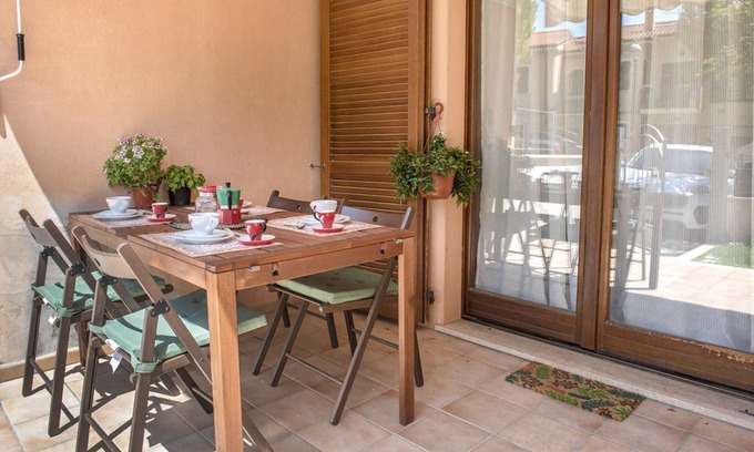 Sirolo Apartment | Inviting Three-Room Apartment Steps from Sirolo Center