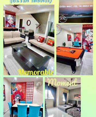 Taman Setia Indah House | S73 mini theatre pool table 14 pax