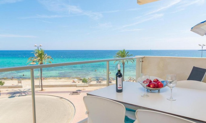 Sant Llorenc des Cardassar Apartment | Sa Maniga: Oceanfront Bliss with 10/10 Guest Rating