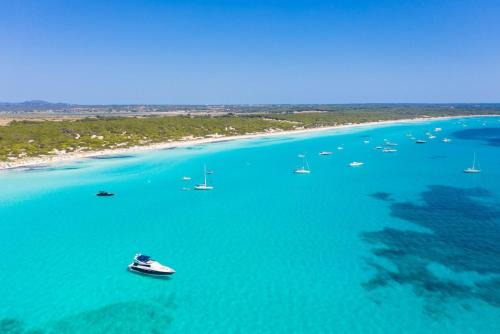 Sa Rapita Apartment | Experience The Blue Beach Apartment with Oceanfront Pool