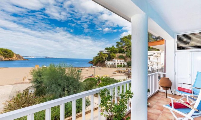 Sa Riera Apartment | Experience Sa Riera Beach with Oceanfront Views and Spa
