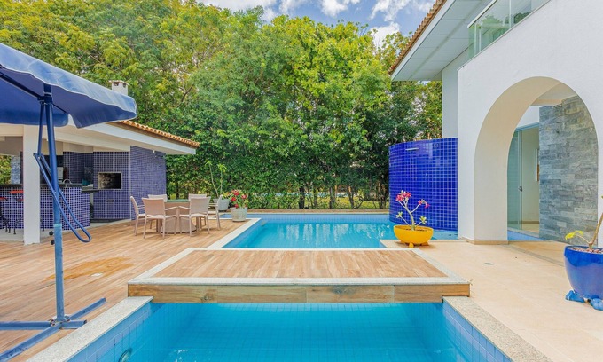 Sauipe House | Relaxing Ocean View Retreat at SA08 Casa 5 Suítes