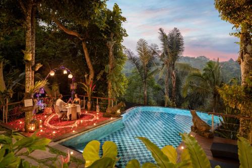 Sebatu Cabin | Beautiful Sacred Valley Retreat with Pool & Breakfast