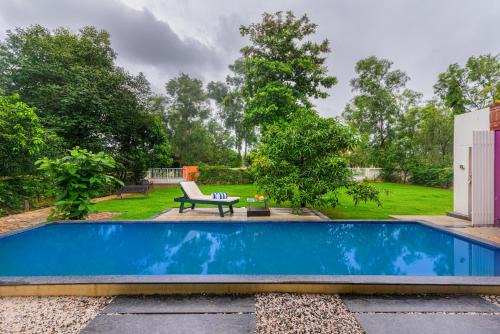 Sinnar Villa | Enchanting SaffronStays Amrapali - Poolside Farmstay Retreat
