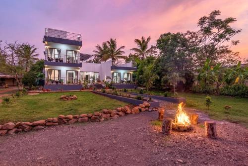 Malkhed House | Relaxing Retreat at SaffronStays Lakeview Nivara Villa