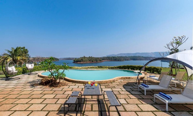 Wadgaon Villa | Experience SaffronStays Moira: 4-Star Bliss by the Ocean