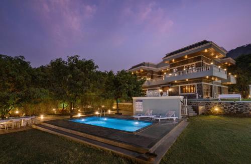 Karjat Villa | Discover SaffronStays Peshwaai: 4-Star Oceanfront Escape