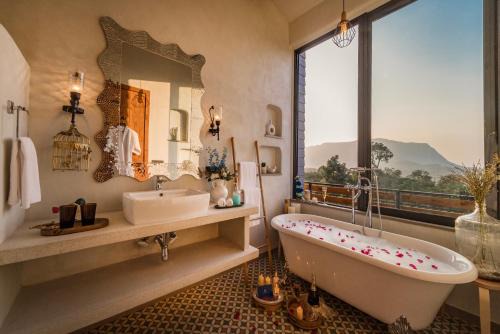 Paud Villa | Discover SaffronStays Perch: 3-Bedroom Villa with Pool