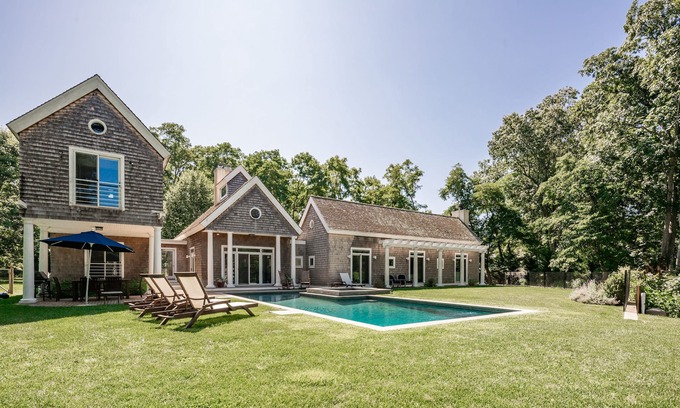 North Haven House | Idyllic Sag Harbor Retreat with Pool, Spa & Ocean Views