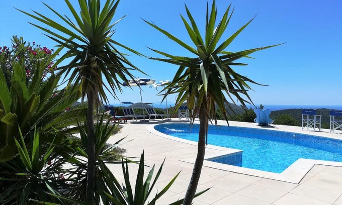 Itri Villa | Relax at Saha: Scenic Accommodation by Olive Trees & Sea