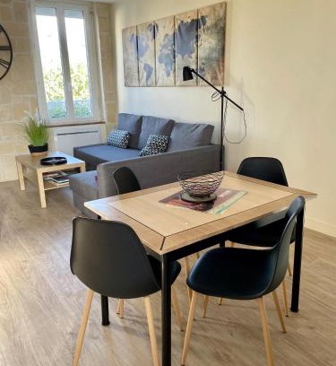 Saint-Regnobert-de-la-Cote-de-Nacre Apartment | Oceanfront Retreat in Saint-Aubin-Sur-Mer: Guest Rated 9.1