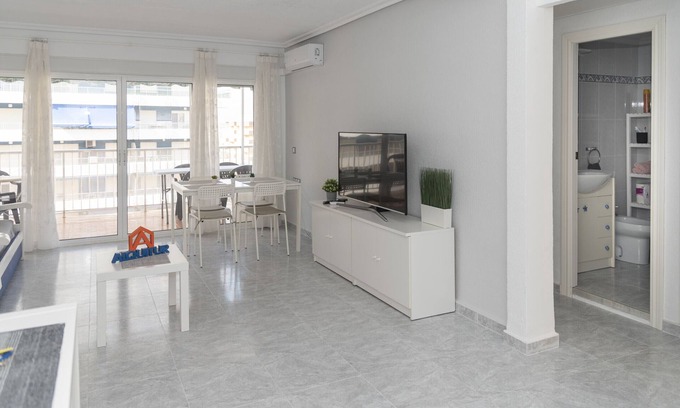 Cullera Apartment | Discover Saint Germain B1: Kitchen & Wheelchair Accessible