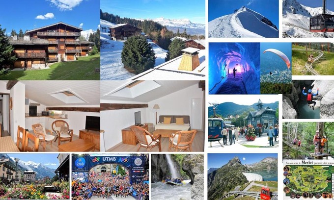 Le Bettex Apartment | Cozy Saint Gervais Duplex with Pool & Mont Blanc Views