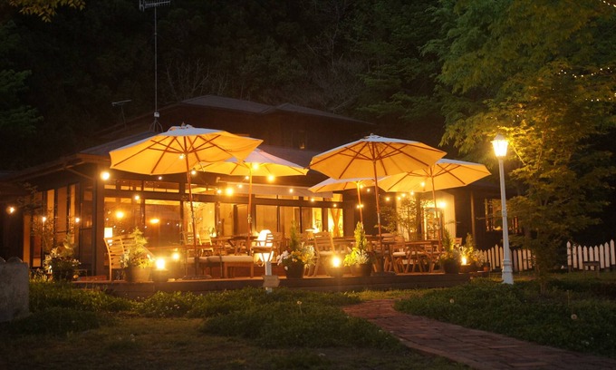 Daigo Cabin | Relax at Saku Cafe: Family-Friendly Retreat with Hot Tub