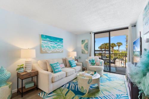 Gulf Shores Apartment | Oceanfront Retreat at Salt and Light Surf & Racquet 204B