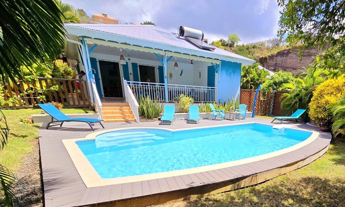 Le Diamant Villa | Exceptional 3-Bedroom Retreat with Pool Near the Ocean