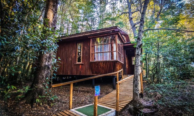 Curacautin Cabin | Family-Friendly Retreat at Salto del Indio - Cabañas Lemunantu