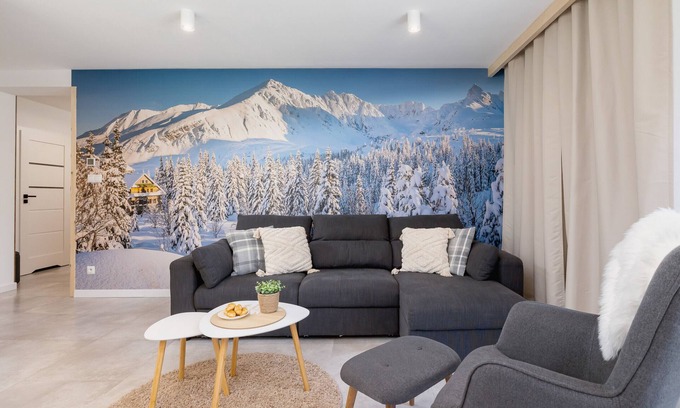 Zakopane Apartment | Prestige Stay at Salwatoriańska with Balcony & Parking