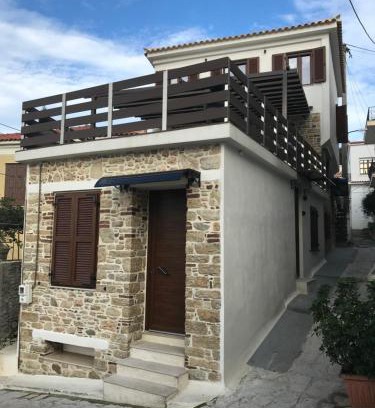 Karlovassi House | Discover Samos Marias' Stone House with Ocean Views