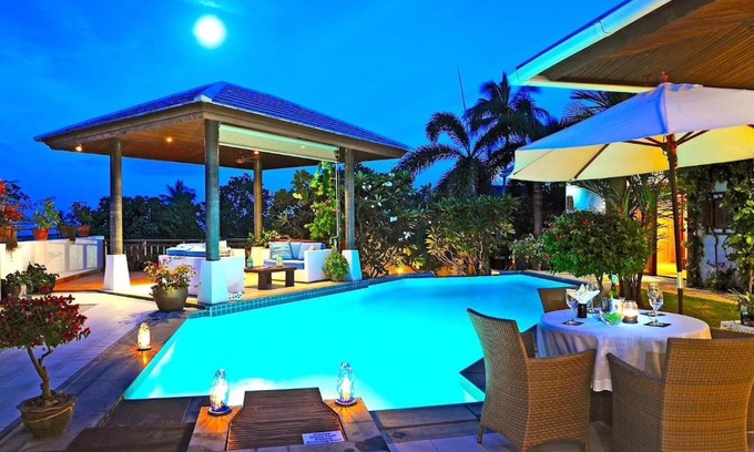 Choeng Mon Villa | Indulge at Samui Blu: Private Pool Villa with Ocean View