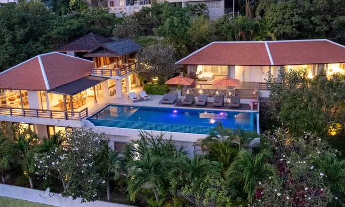 Moo 5 Villa | Experience Bliss at Samui Summit Villa with Ocean Views