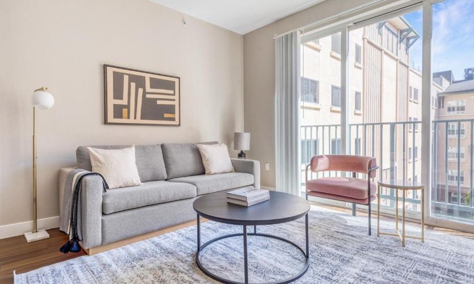 San Bruno Apartment | Relaxing 2BR San Bruno Retreat with Pool and Gym