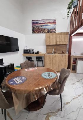 Portici Apartment | Exceptional San Ciro's Suite: Family-Friendly with Dining