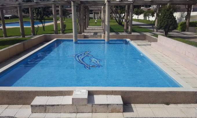 Sao Felix Da Marinha Apartment | Beachfront Bliss at San Felix Paradise with Pool Access