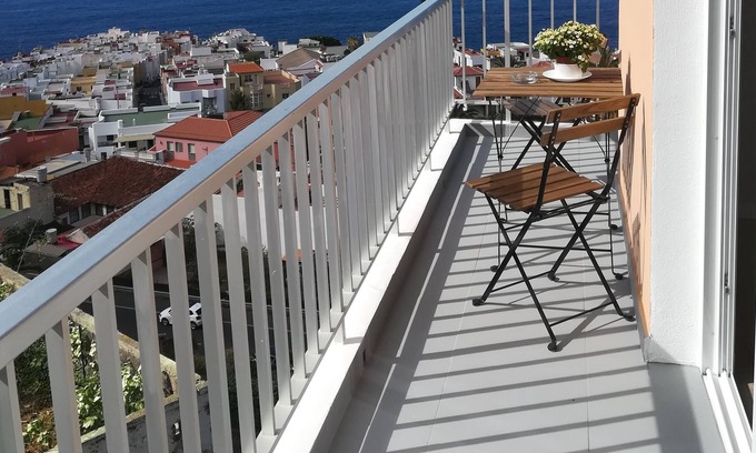 San Juan de la Rambla Apartment | Experience Oceanfront Views at San Juan's Best Location
