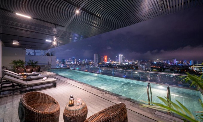 An Hai Đong Hotel | Inviting San Marino Boutique Danang: Pool & Breakfast Included