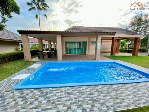 Kram House | Elegant Sand-D House Pool Villa at Rock Garden Beach Resort