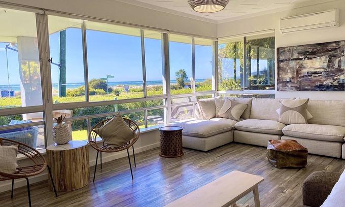 Quindalup House | Beachfront Bliss at Sandbars Beach House - Pet Friendly Stay