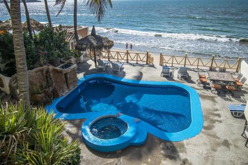 Mazatlan Apartment | Beachfront Sandcastle Villa with Pool and Ocean Views