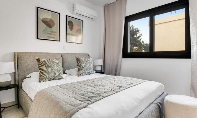 Limassol Apartment | Bright Sanders Cruise: 2-Bedroom Apartment with Balconies