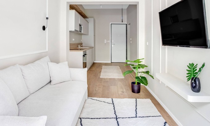 Neapoli-Sykies Apartment | Sanders New Town - Charming 1-Bdr. Apt. w/ Balcony