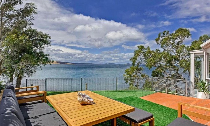 Sandy Bay House | Beachfront Oasis at Sandy Bay with Direct Beach Access