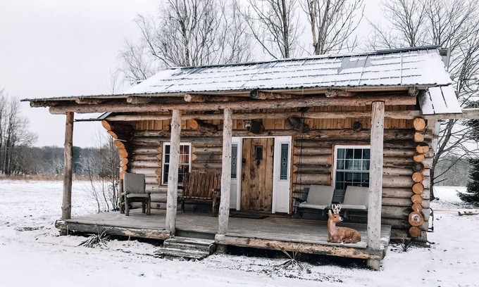 Kennerdell Cabin | Sandy Creek Cabin - Authentic Log Cabin