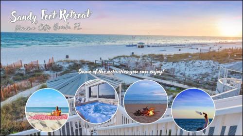 Gulf Lagoon Beach House | Oceanfront Sandy Feet Retreat with Hot Tub & Pet Friendly Stay