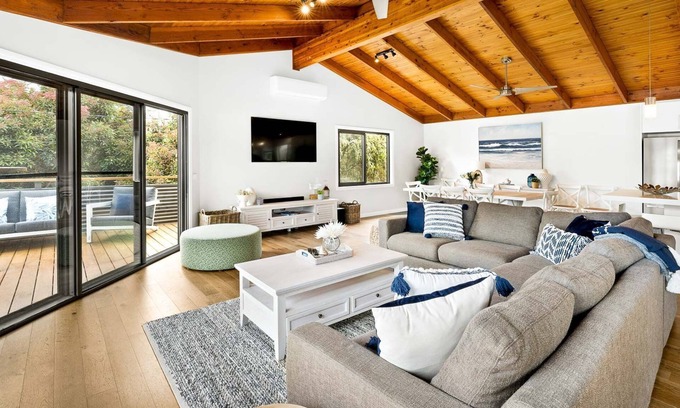 Cape Woolamai House | Pet-Friendly Sandy Feet Retreat with Ocean Views & Pool
