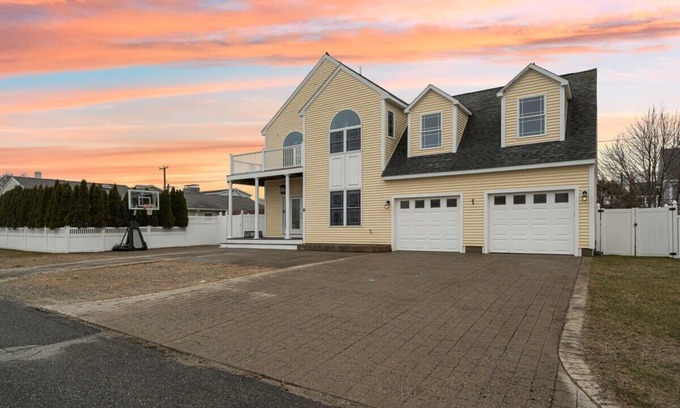 Seabrook House | Experience Sandy Toes | Oceanfront Bliss Steps from Beach