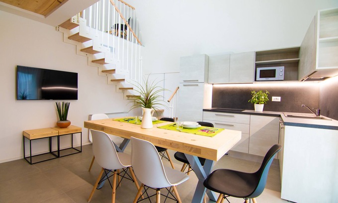 Cagnona House | Modern Sangiovese Suite near Sea & Center with Kitchen