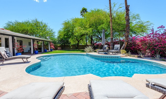 Buenavante House | Scottsdale Santa Barbara-Style Home with Private Heated Pool