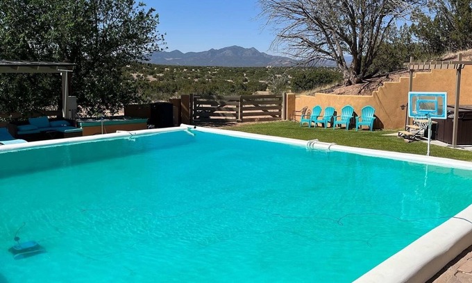 Canoncito Other | Experience Santa Fe Ranch Estate: Rated 9.8, Ocean View & Spa