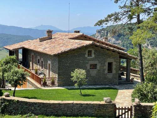 Rupit I Pruit Hotel | Experience Masia Santa Llúcia: Oceanfront Bliss & Pool