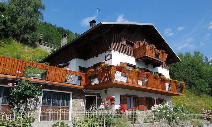Valdisotto Apartment | Relaxing Retreat at Santa Lucia by Interhome with Spa & Lake View